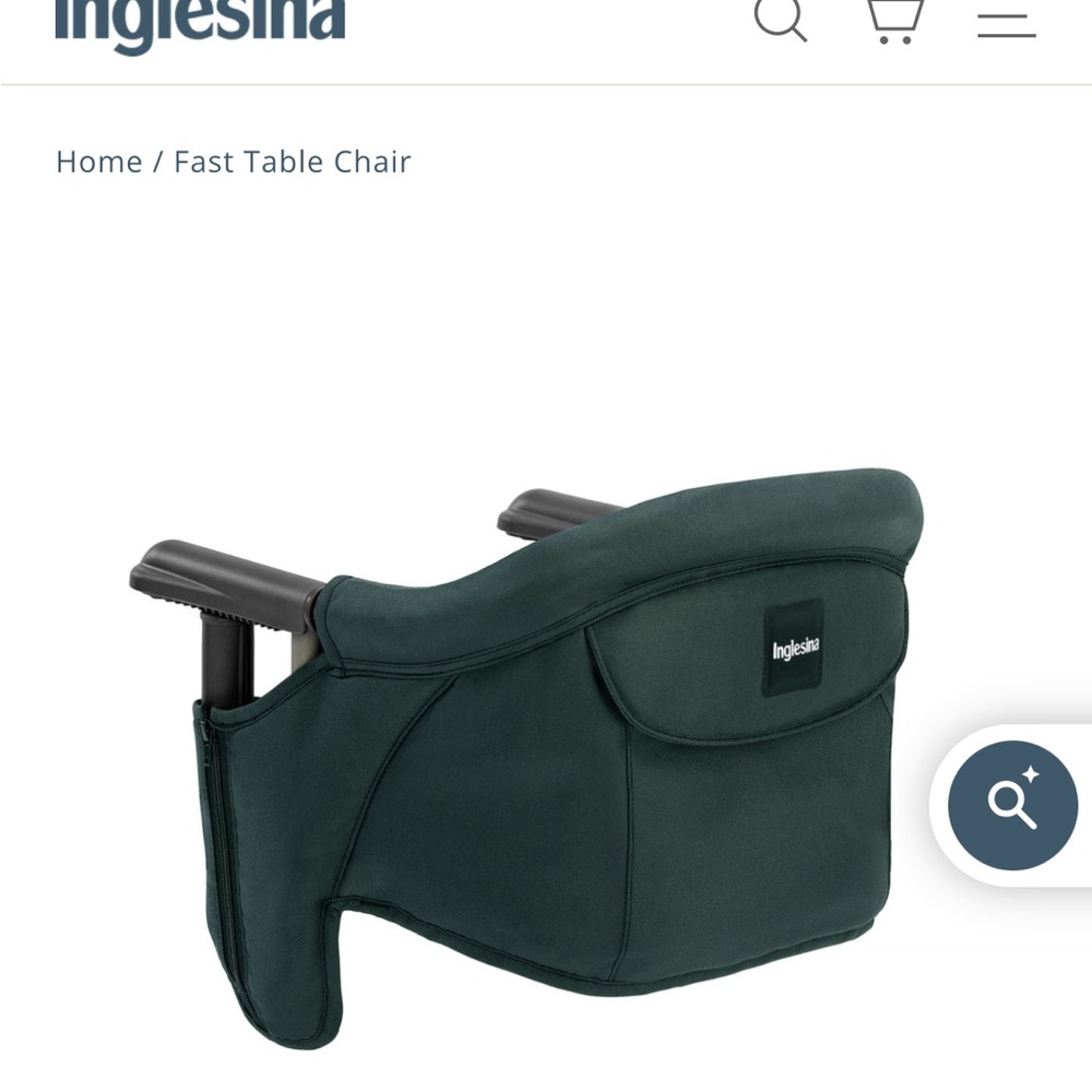 Inglesina Green Fast Table Chair